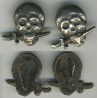 Insignias for the black brigade Ettore Muti