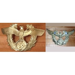 Tschakoadler gold for Police officers cap