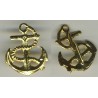 Pair of badges for insignias