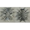 War Merit Silver cross with swords of the war in Spain.