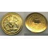 Gold sleeve button