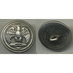 Silver sleeve button for uniform