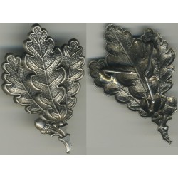 OAK LEAF CAP BADGE FOR JAGER TROOPS