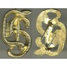 GROSSDEUTSCHLAND SHOULDER BOARDS INSIGNIA  GOLDEN  PAIR
