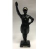 Busto nero con dettagli oro cm 40