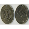 Prussian State Police ID Tag
