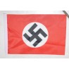 with rod and metal base and flag of canvas 21x14 cm