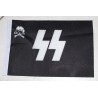  with rod and metal base and flag of canvas 21x14 cm