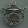 Hussar Regimental Badge with the inscriptionM. KIR. 1. Nepf. Huszar ezred. Dimensions: 45x45 mm
