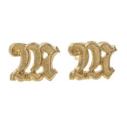Initials MG Abteilung for shoulder straps WHofficer