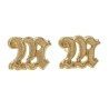 Initials MG Abteilung for shoulder straps WHofficer