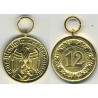 Medaglia di oro per 12 anni di servizio fedele nella Wehrmacht