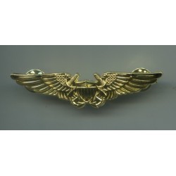 Us usmc aviation officer pilot gold wing gold badge pin