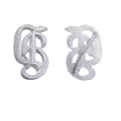 GROSSDEUTSCHLAND SCHULTERSTÄNDER INSIGNIA - SILVER- PAIR