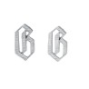 Germania Schulterbrett Chiffren Insignias in Silber