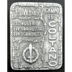 Badge for former RSI prisoners interned in Coltano camp
