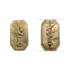 Abzeichen der 10. Armee 1915-1916. 28 x 47 mm Bronze