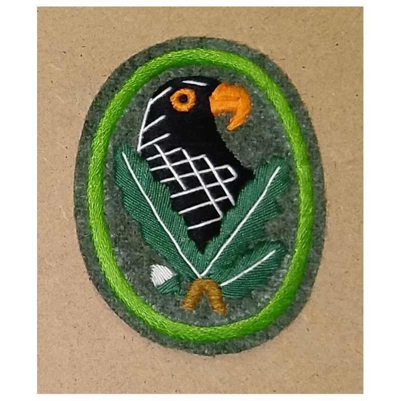 Sniper embroidery Badge 1st Class with gold trim Sniper embroidery Badge 1st Class with gold trim
