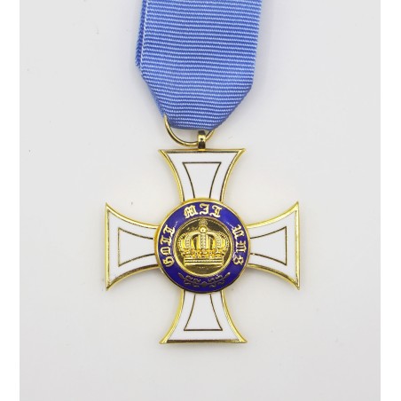 Prussian Order of the Crown 3rd class with ribbon