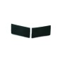M35M38 German collar tabs. Made of natural dark green wool.