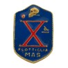 Distintivo smaltato Decima Flottiglia Mas. Finitura