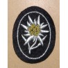 Distintivo da braccio con Edelweiss per truppe di montagna
