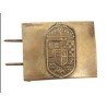 Fibbia austroungarica M15 per cintura ungherese Honved. La fibbia  in ottone