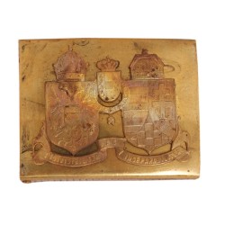 Fibbia della cintura M1915 austroungarica.  molto resistente