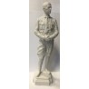 Statuina simil marmo cm 30