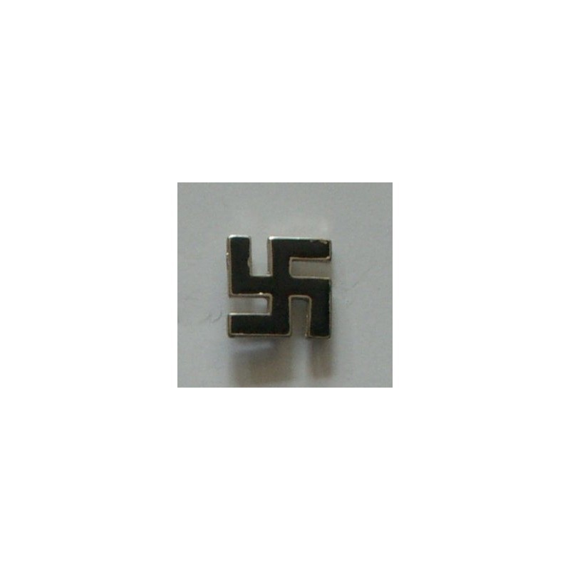 Svastica smaltata con clip 22 mm